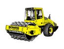 Thumbnail BOMAG Single drum wheel drive vibratory roller BW 211 D-3 Service Repair Manual - Download!