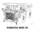 Thumbnail KOMATSU 860E-1K, 860E-1KT DUMP TRUCK SERVICE REPAIR MANUAL + FIELD ASSEMBLY MANUAL