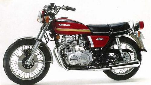 Product picture 1974 KAWASAKI KZ400 MOTORCYCLE SERVICE & REPAIR MANUAL - DOWNLOAD!