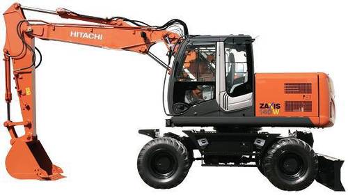 Product picture HITACHI ZAXIS140W-3 WHEELED EXCAVATOR SERVICE REPAIR MANUAL - DOWNLOAD!