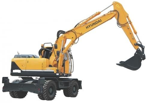 Product picture HYUNDAI R140W-9A WHEELED EXCAVATOR SERVICE REPAIR MANUAL DOWNLOAD